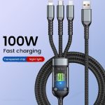 3 IN 1 FAST CHARGING CABLE 100W - Image 4